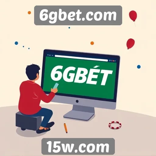 Experiência do usuário na navegação do 6gbet.com